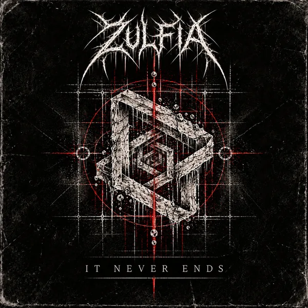 IT NEVER ENDS cover artwork